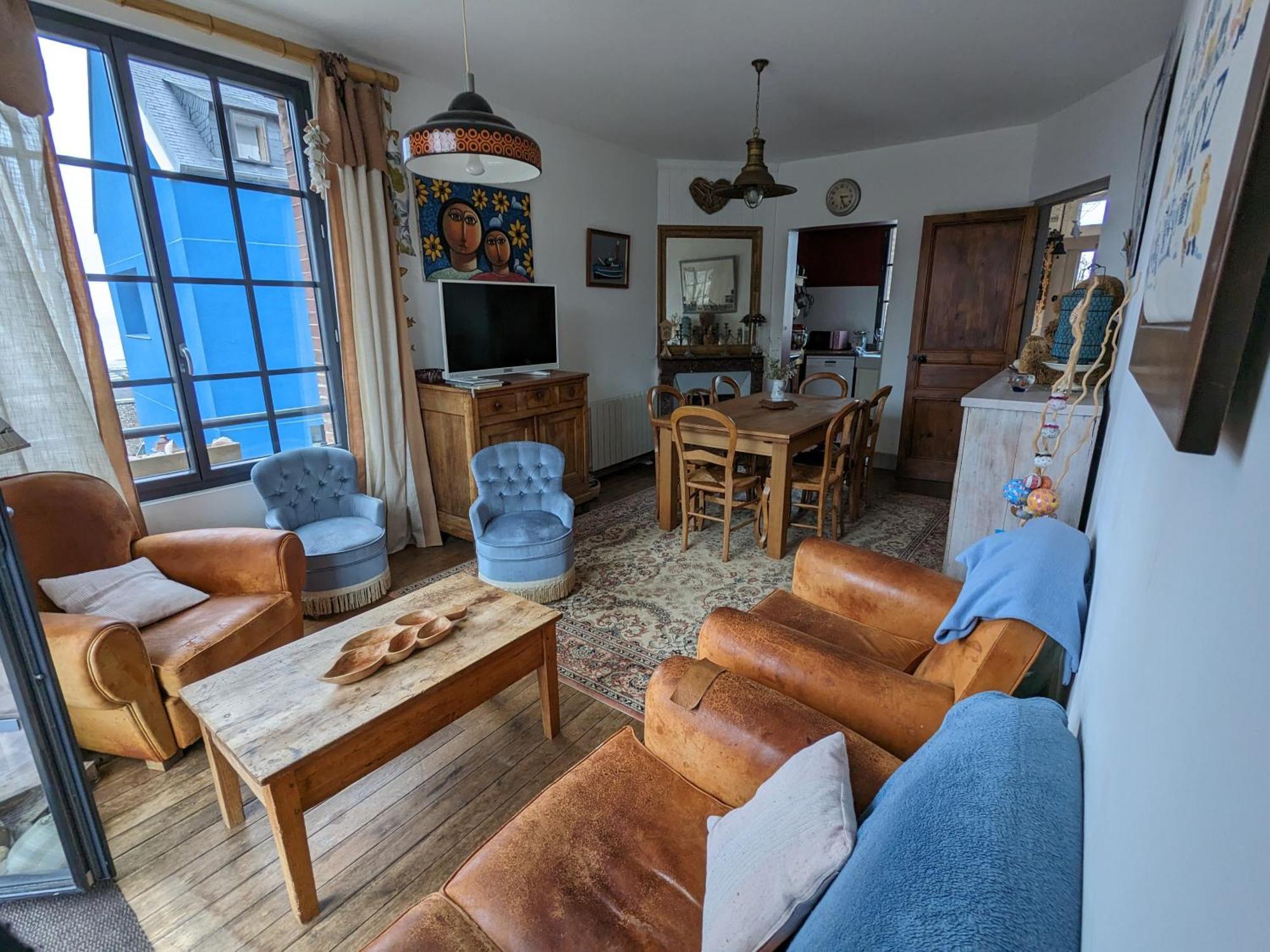 Maison Cote Mer Villa Le Treport Bagian luar foto
